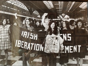 Members of the KWA in 1971 amongst the Irish Womens Liberation Movement